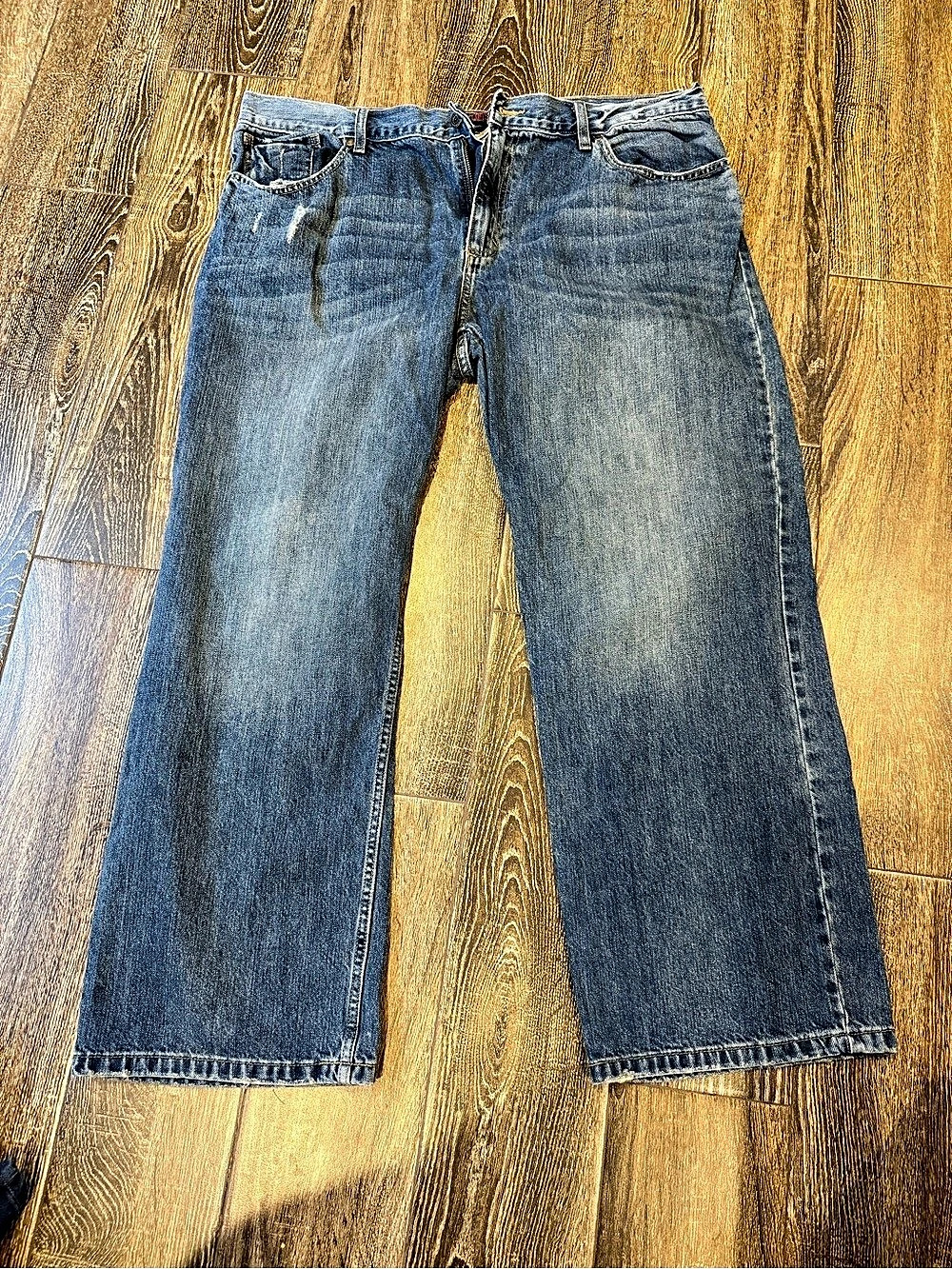 phat farm Loose Straight Blue Jeans Waist 38